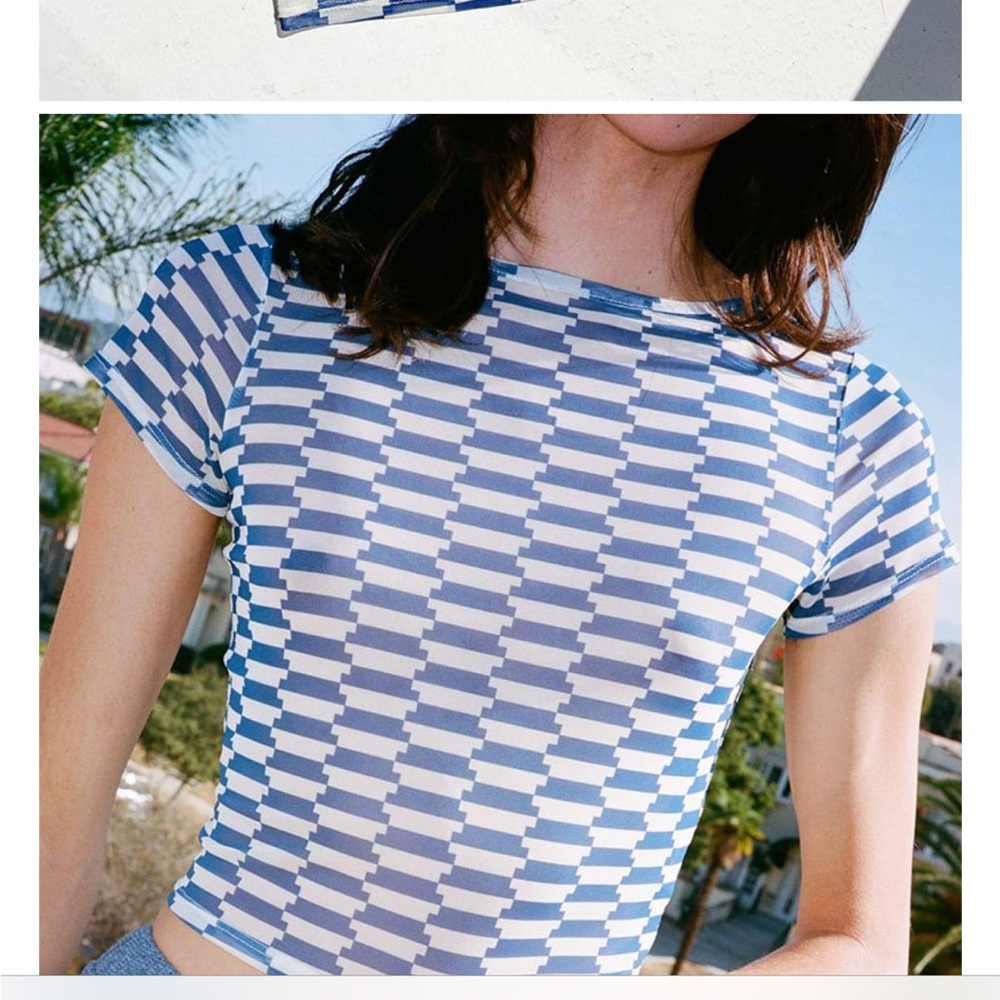 Lisa says gah tee! Cool off in breezy mesh and heat up in your chic look 💅🏻
